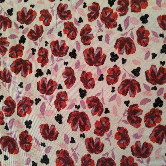 Motherhood Maternity Red Floral Tunic Top - Picture 5 of 8